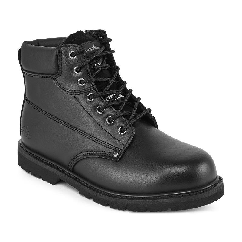 Botte Sécurité Cousue Embout Acier - Noir / 42_0