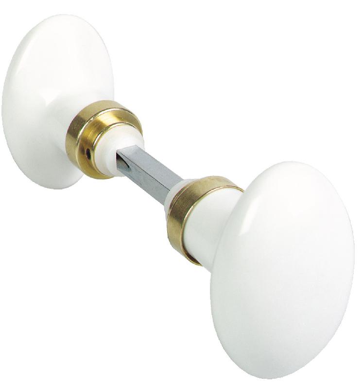 BOUTON DOUBLE OVALE CARRÉ DE 6MM FINITION LAITON - MERIGOUS - V323211100G