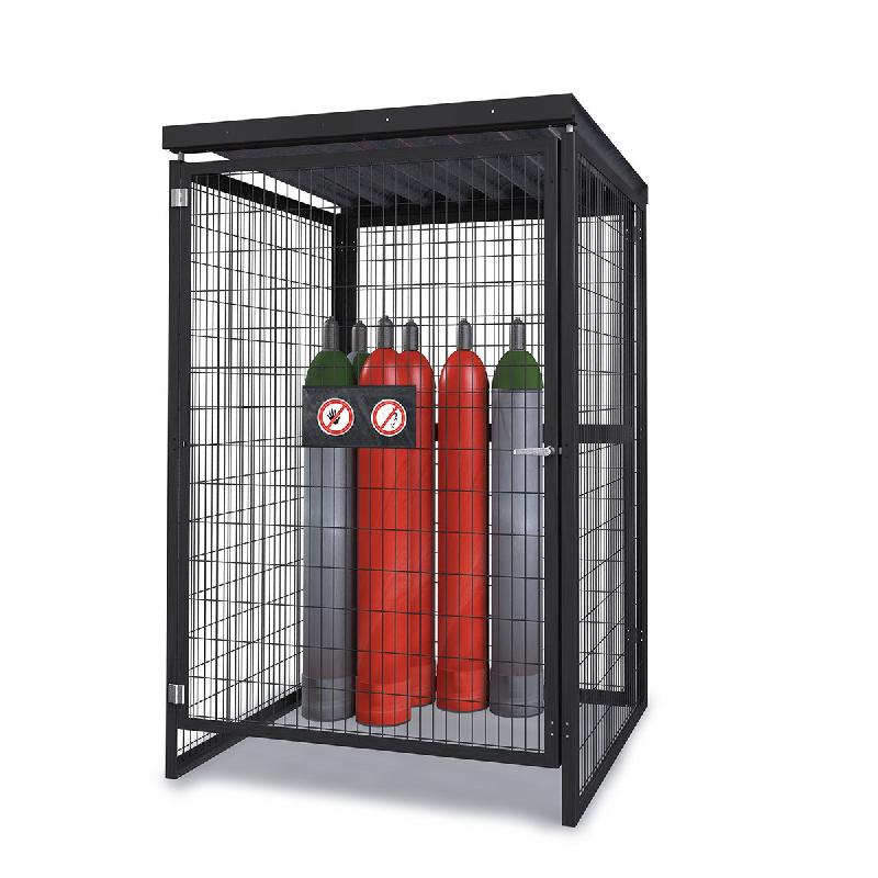 Box de stockage pour bouteilles de gaz 1 porte_0