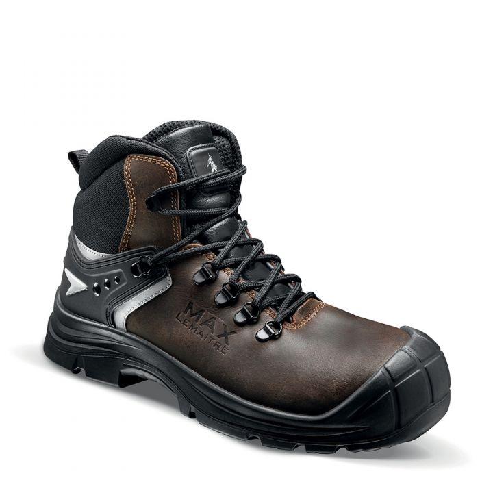 Chaussures de sécurité haute en cuir max uk s3 src marron 2.0 p46 - LEMAITRE SECURITE - maubs30bn.46 - 793842_0