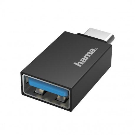 Hama USB-OTG-Adapter, USB-C vers USB-A, 5 Gbit/s - noir 200311_0