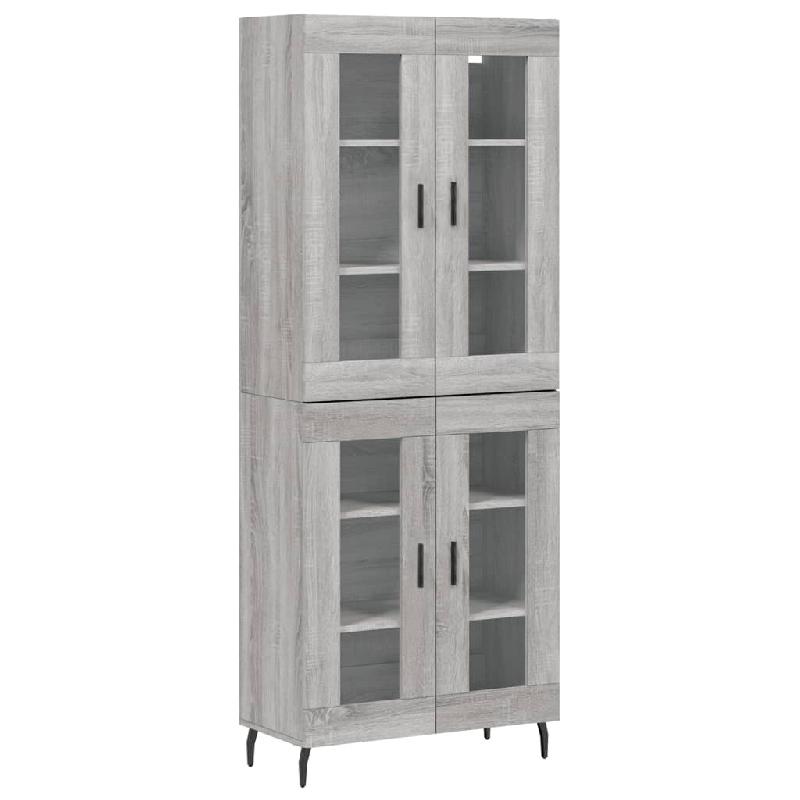 Helloshop26 - Buffet bahut commode armoire meuble de rangement organisateur cuisine salle de séjour salon haut sonoma 69,5 x 34 x 02_0035508 - 300021_0