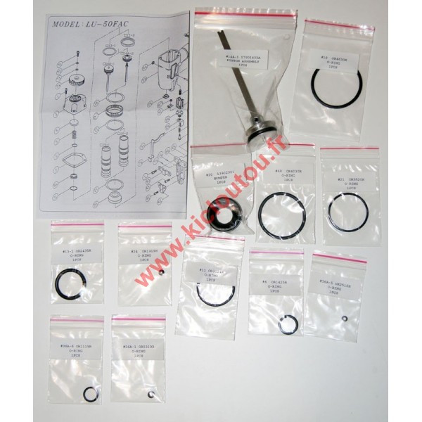 KIT JOINTS PISTON LU-50FAC APACH SIROCO
