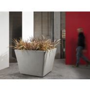 L Planter - Jardinières rectangulaires ou carrées en béton coloré en masse - Modèles S et L_0