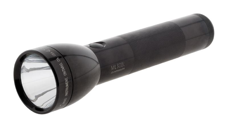 Lampe torche LED ML300L - IPX4 - 2 piles type D - 487 lumens - 23.1cm - Noir - Maglite_0
