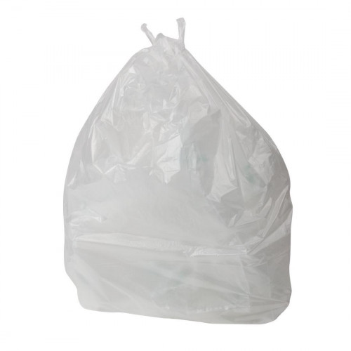 LOT DE 200 SACS POUBELLE TRANSPARENTS 100 L JANTEX