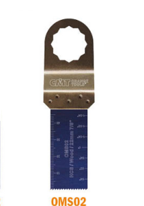 LOT DE 50 LAMES OSCILLANTE CMT LARGEUR 22 MM POUR BOIS ET MÉTAUX, FIXATION SUPERCUT
