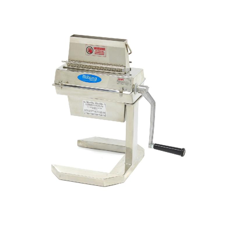 Maxima Attendrisseur de viande - 2 rouleaux - 37 lames - 17,5 x 2,5 cm entrée – 24.5 × 32 × 44 cm - AKS-09368105_0