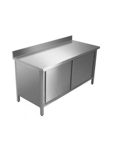 Meuble inox - 2 portes - Référence: TNA10AD_0