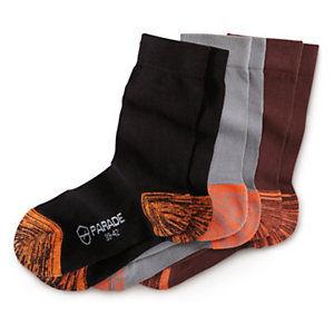 Parade Chaussettes Madrid - Coloris assortis - Taille 35/38 - 2 Lots de 3_0