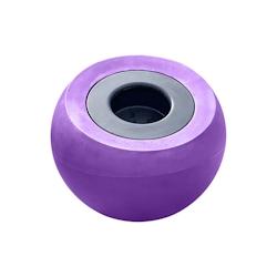 PLAST'UP ROTOMOULAGE Pot de fleurs sphérique xxl dolce vita 300l-lot de 2 - VIOLET - violet 0750122558797_0
