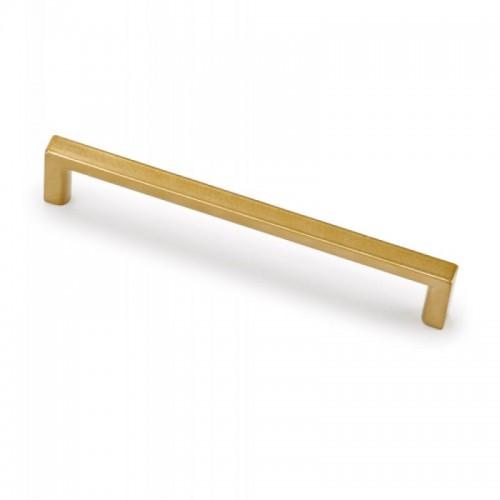 POIGNÉE BASIC ZAMAK - ENTRAXE 320 MM - OR MAT ESTAMP