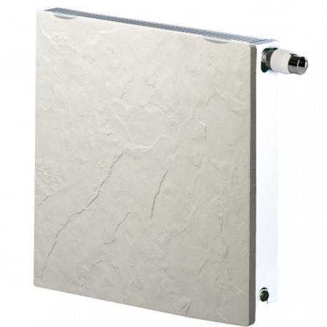 RADIATEUR CHAUFFAGE CENTRAL H2O DK33 CARRÉ ARDOISE BLANCHE 1088W VALDEROMA 01130033