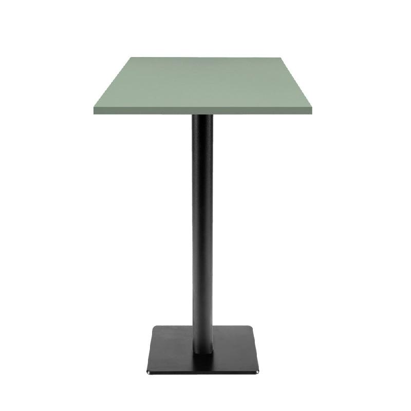 RestooTab - Mange-debout Milan T 50x50cm vert celadon - vert fonte TB-MITFF-5050M-VER.CEL_0