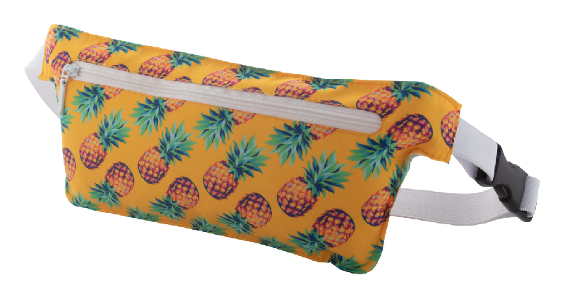 Sac banane sur mesure en polyester - compartiment zippé - impression sublimation_0