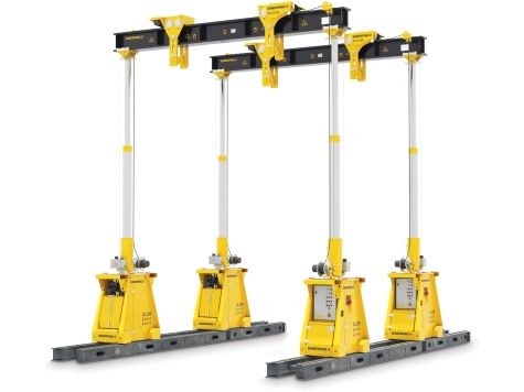 Portique de manutention hydraulique SL100 Enerpac - 1000 kN - Circuits intégrés et commande Intelli-Lift_0