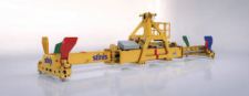 Spreader télescopique STINIS - Grue mobile portuaire - Single lift avec système de graissage automatique et absorption de chocs_0