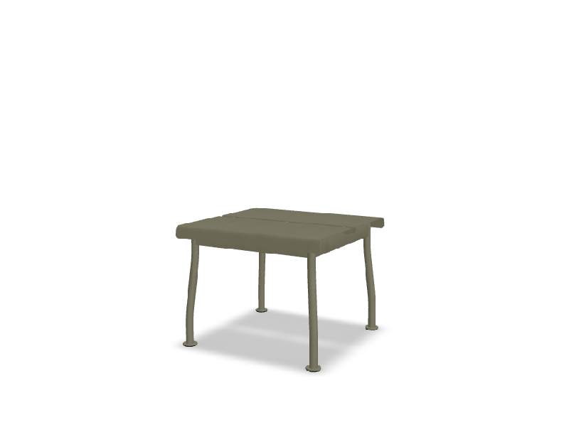Table basse outdoor en métal FLANER - olive_0