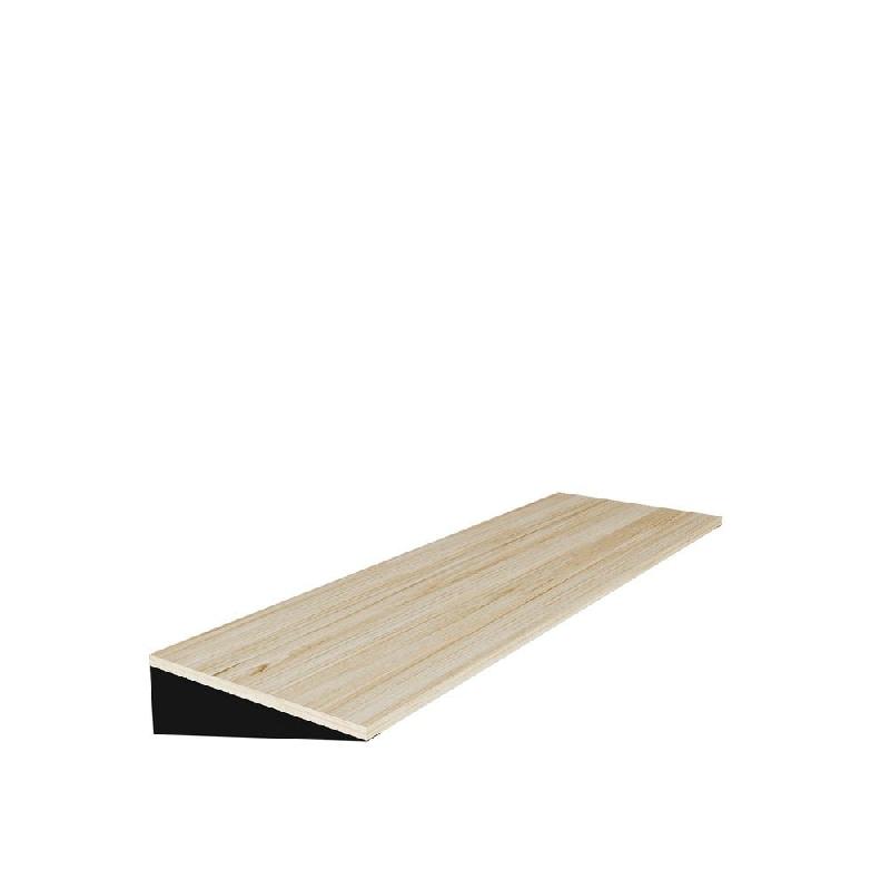 Tablette + console pour gondole Pin Naturel L90xP30cm - Réf.400733 - par 2_0