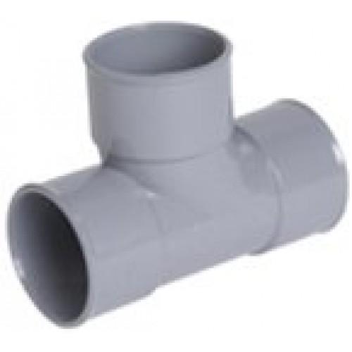 TÉ PVC PIED DE BICHE À 87°30 FEMELLE / FEMELLE - Ø 50 - TJ188 NICOLL