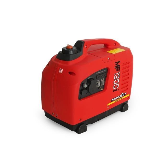 Mecafer Groupe électrogène Inverter 1300W - Portable, compact et silencieux MF1300i_0