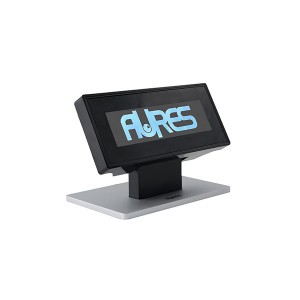 Afficheur client graphique OCD 300 - AURES - rétroéclairage LED blanches, inclinable, compatible ESC POS_0