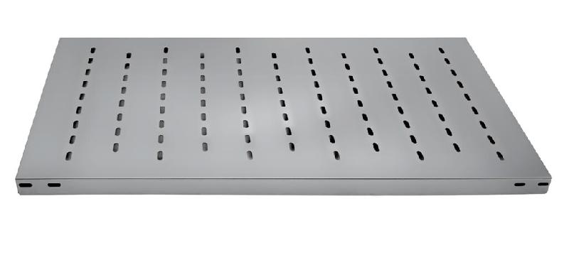 BITO Tablette en inox adapté au contact alimentaire, pour rayonnage du même type  x 1000 x 800, tablettes perforées - inox 49-52939_0