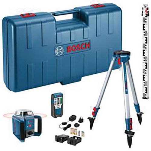 Bosch Vert PCL 20 Set Niveau laser croix avec function fil à plomb