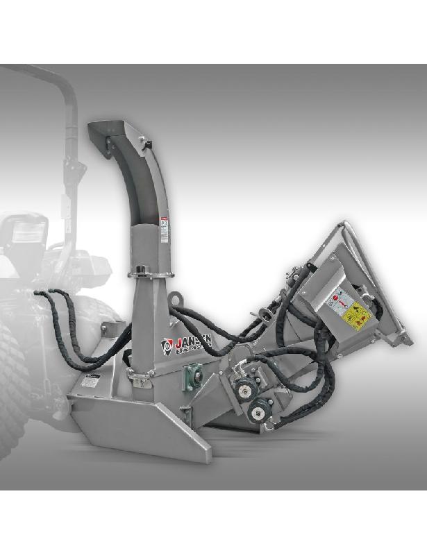 Broyeur de vegetaux hydraulique tractable BX-42RS Jansen_0