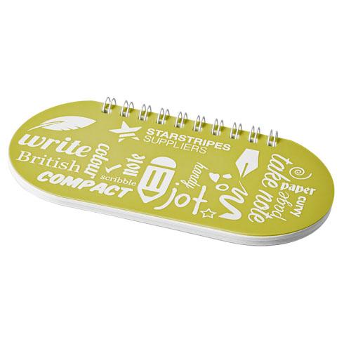 Cahier Capsule 21269019 - 50 feuilles vierges 80g/m² - Couverture polypropylène personnalisable_0