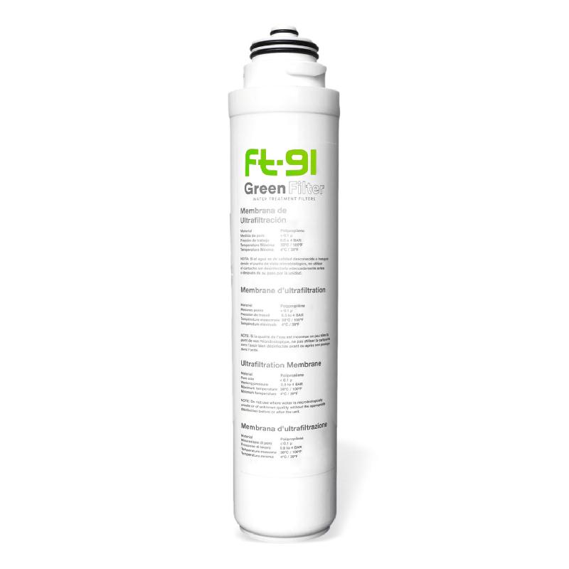 Cartouche ultra filtration ft91 - 0.1μm pour filtre sous évier duo ou trio uf_0