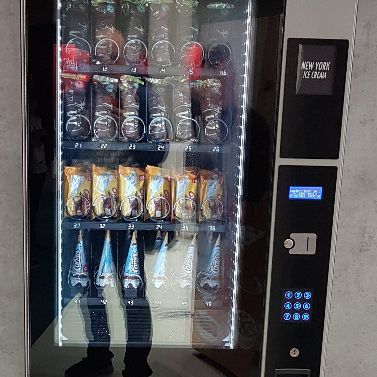 Distributeur automatique pour glaces avec changeur de monnaie - agridee_0