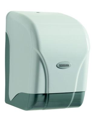 Distributeur essuie-mains à dévidage central - 450 formats - oleane - blanc_0