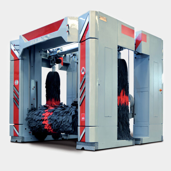 Double portique de lavage moderne avec des brosses MIX-FOAM à profil optimisé - Pulse 4S_0