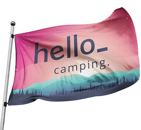 Drapeau personnalisé sur mesure - toutes tailles disponibles, lavable, adapté aux intempéries_0