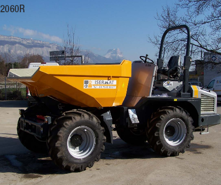 Dumper à pneus girabenne 4500 l - 2090R - Modèle 2060 R - Charge utile 6000 kg_0