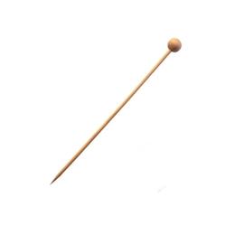 ECOLOMIQUE - 100 Pcs - Pic bambou avec boule - 14 cm, parfait pour servir vos entrées et plats. - ECO210BBOUL14 - Bambou ECO210BBOUL14_0