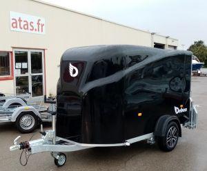 Fourgon cargo II noir 300x155x170 - 1300 kg - porte latérale - jantes alu_0