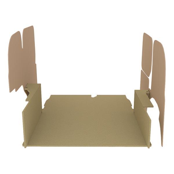 Habillage bois natural K2 aggloméré + MDF / Portes arrière incluses_0