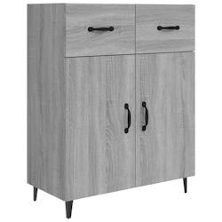 Helloshop26 - Buffet bahut commode armoire meuble de rangement organisateur cuisine salle de séjour salonsonoma 69,5 x 34 x 90 cm 02_0036451 - 300021_0