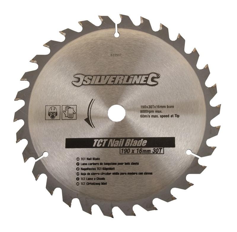 Tri-Cut Scie 500 mm 7Tpi Boiseries scies Silverline 760642