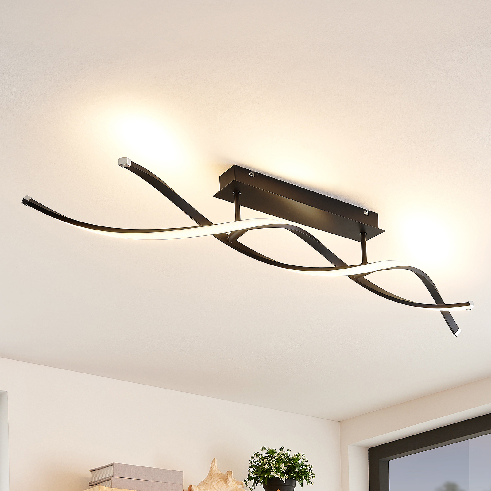 Luminaires Led D'Intérieur, Plafonnier Led À Intensité Variable Jarda, #LINDBY#