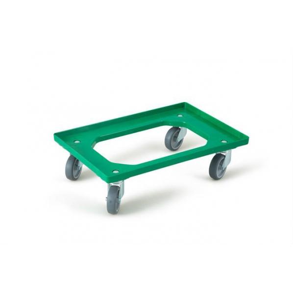 Plateau roulant pour bac euronorm 600x400 mm Vert_0