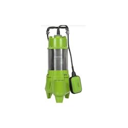 Pompe de relevage et d'évacuation d'Eaux chargées 1500W VITO - vert 5604612654818_0