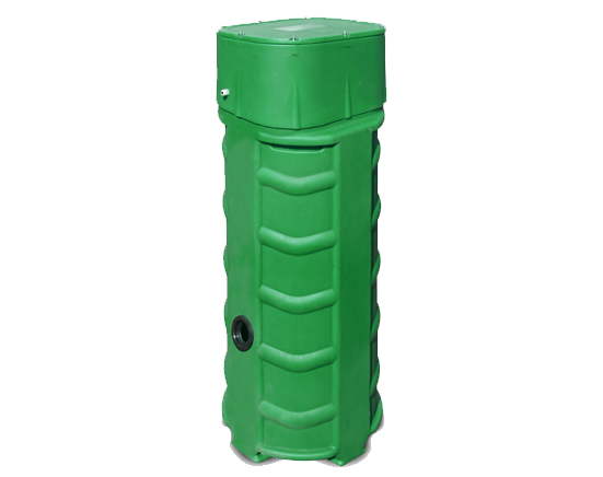 Poste de relevage Sanirel® HT.180cm - Cuve 500L PEHD - Prêt à poser pour fil d'eau profond_0