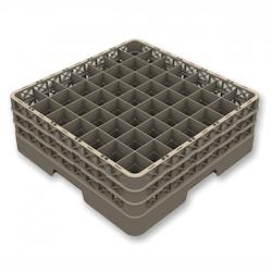 PUJADAS Casier de Lavage Ouvert pour 49 Verres H 140 à 300 mm Polypropylène260 mm - 8421661549233_0