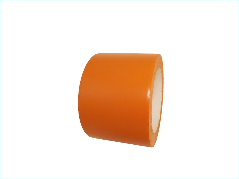 Ruban adhésif PVC orange 75mm x 33M - Réf RPVCO75_0