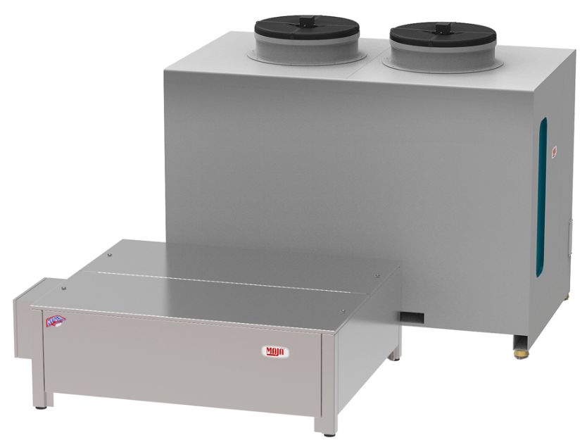 Machines à glace écailles MAJA RVH 6000 L - version split avec groupe frigorifique séparé_0