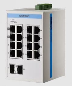 Switch Rail DIN ProView automatisme 16 ports Gb + 2 1000Mbps -40°C 75°C - Référence: EKI-5726FI-AE_0