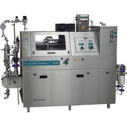 Homogénéisateur industriel Microfluidics Corporation - haute pression - dimensions 74 x 180 x 145 cm_0